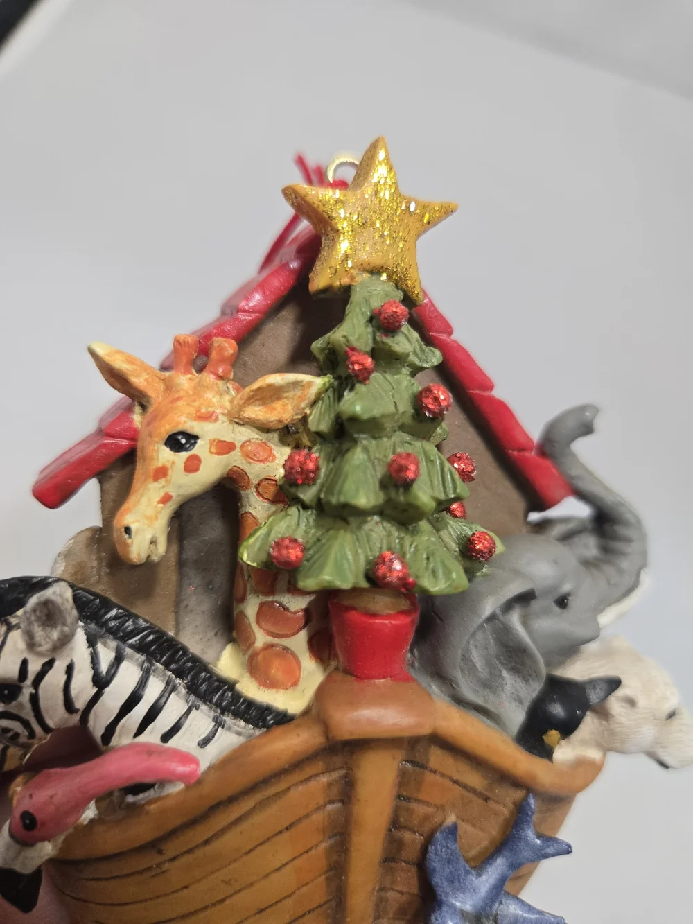 Noahs Ark Holiday Ornament - Multi-Color